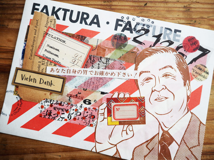 ドイツの封筒に♪